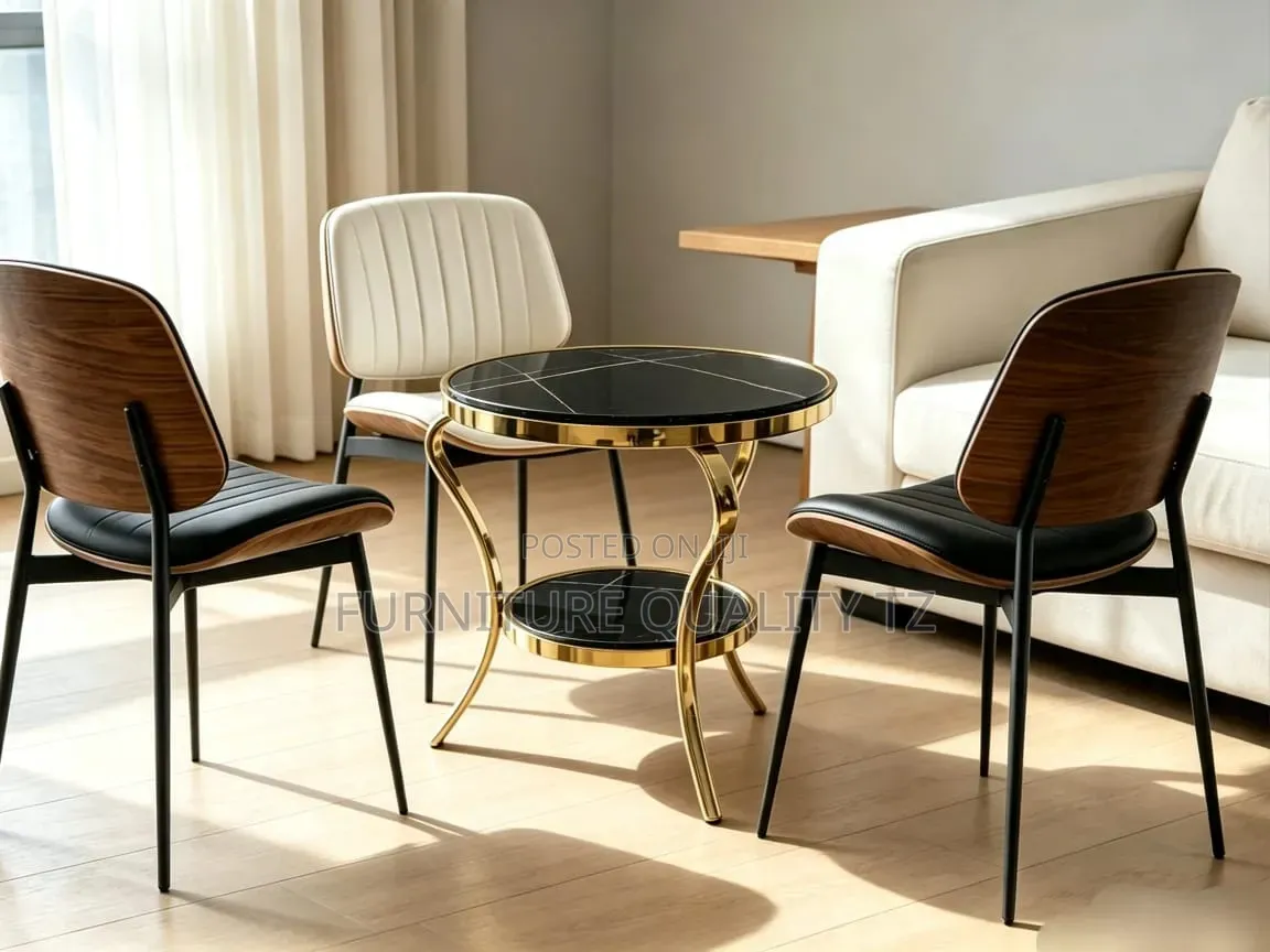 Round Coffee Table Set