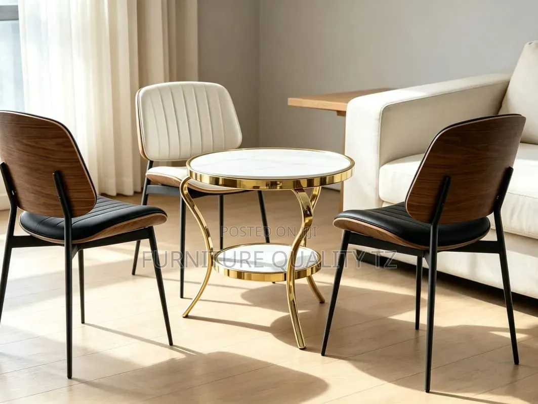 Round Coffee Table Set