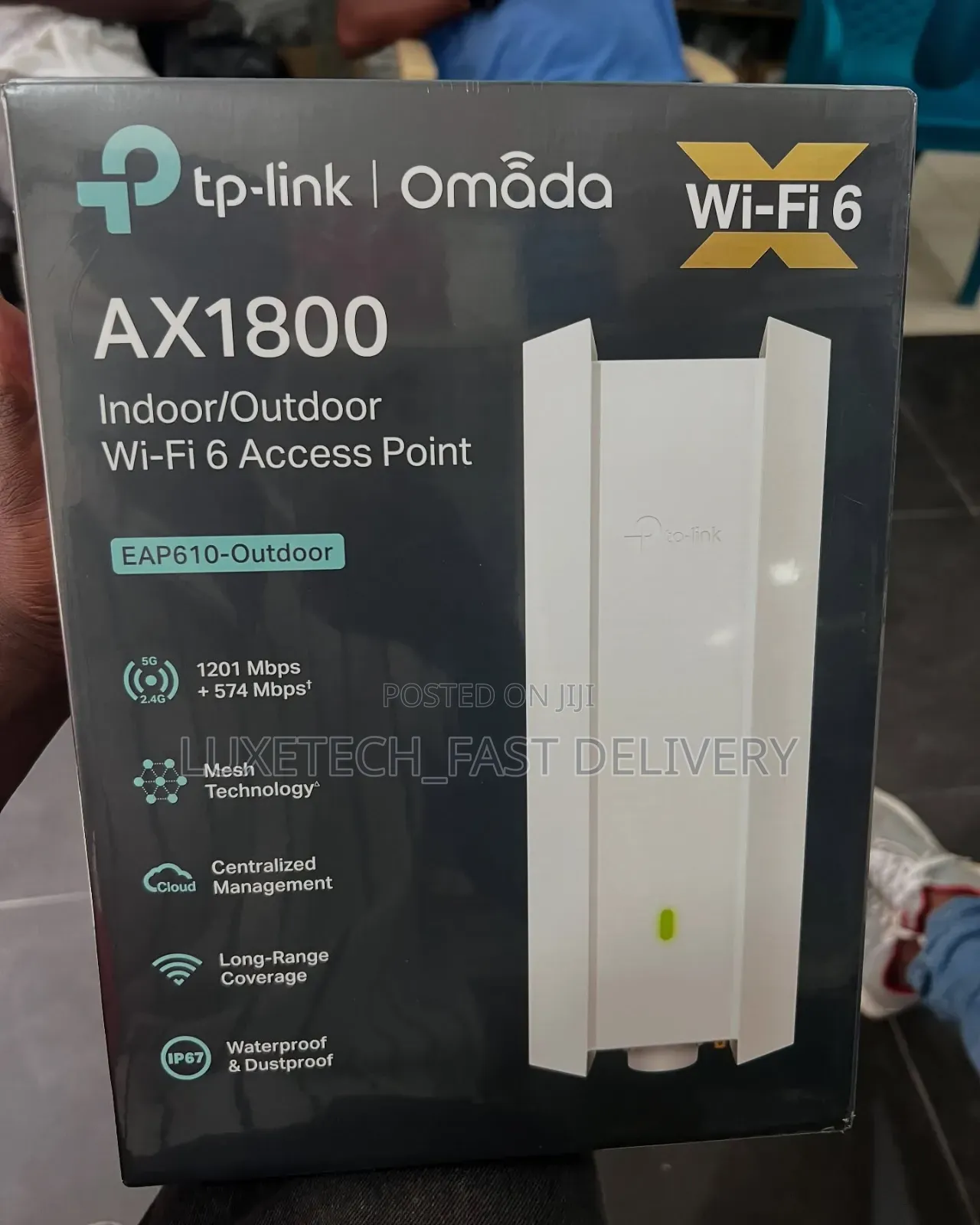TP-Link Omada EAP610-Outdoor AX1800 WiFi 6 Access Point