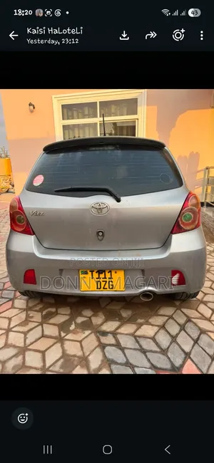Toyota Vitz 2006 Gray