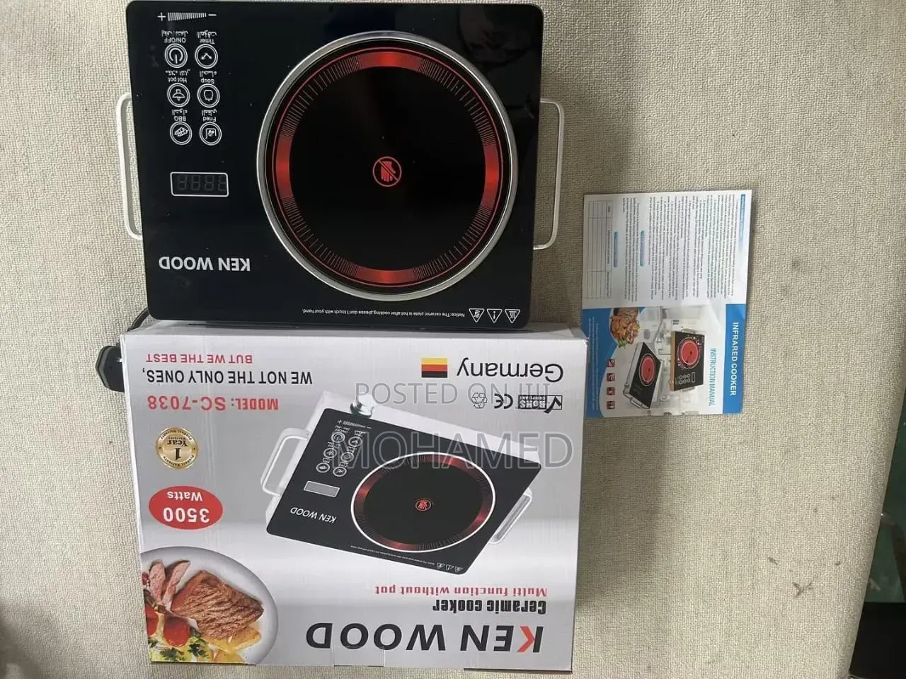  Kenwood Induction Cooker – 1 Plate 