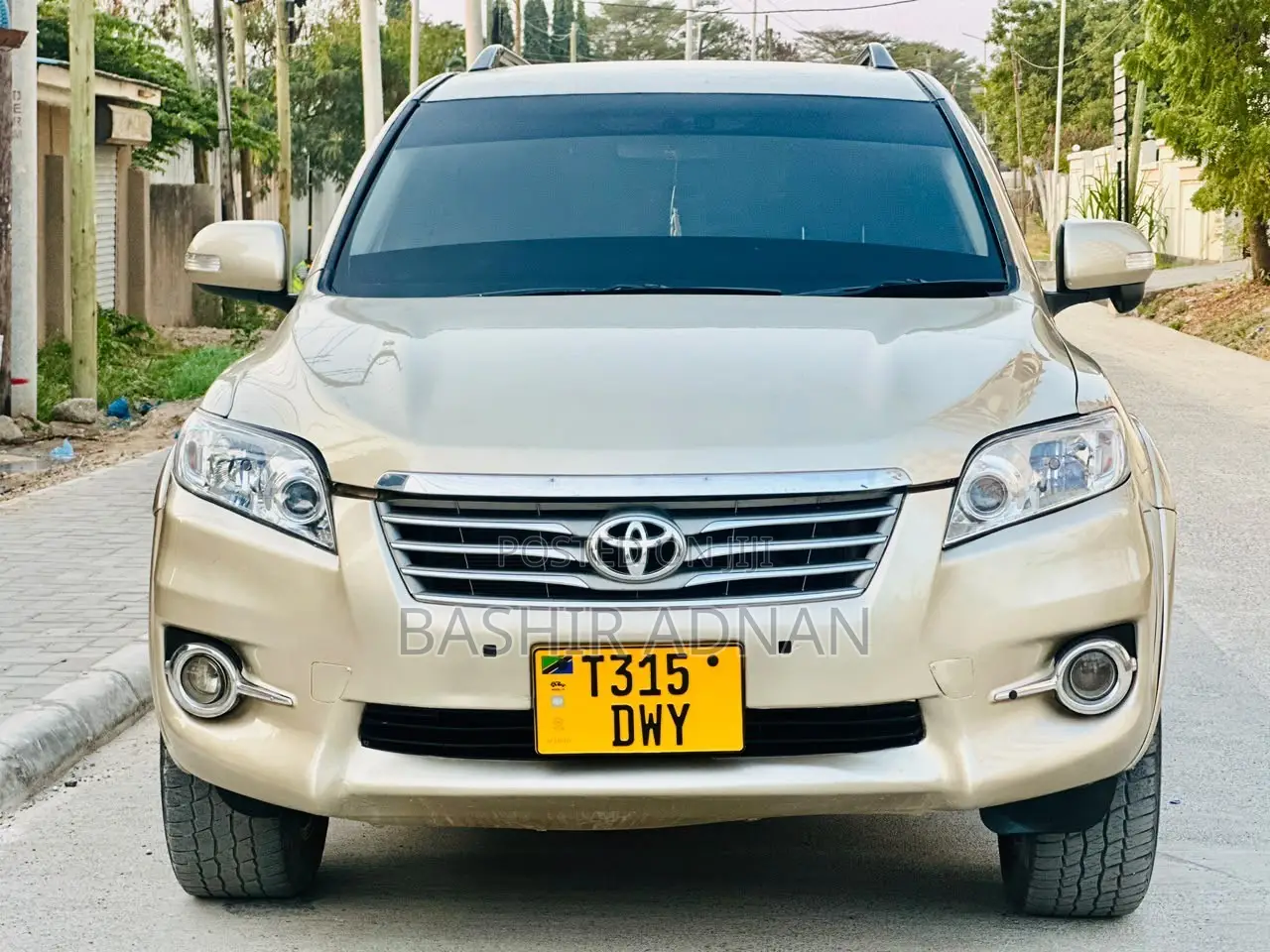 Toyota Vanguard 2010 Gold