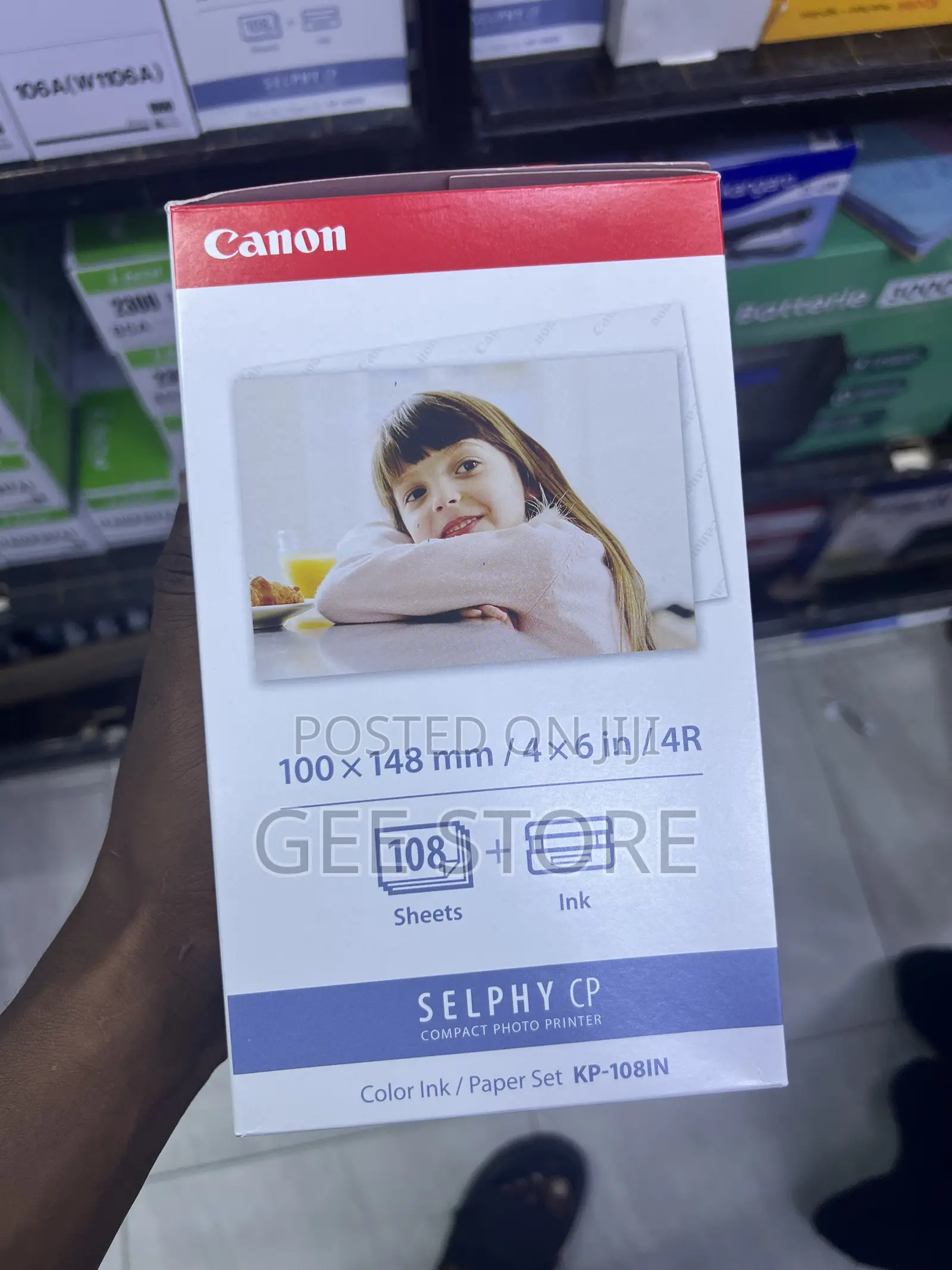 Canon KP-108IN Color Ink and Paper Set