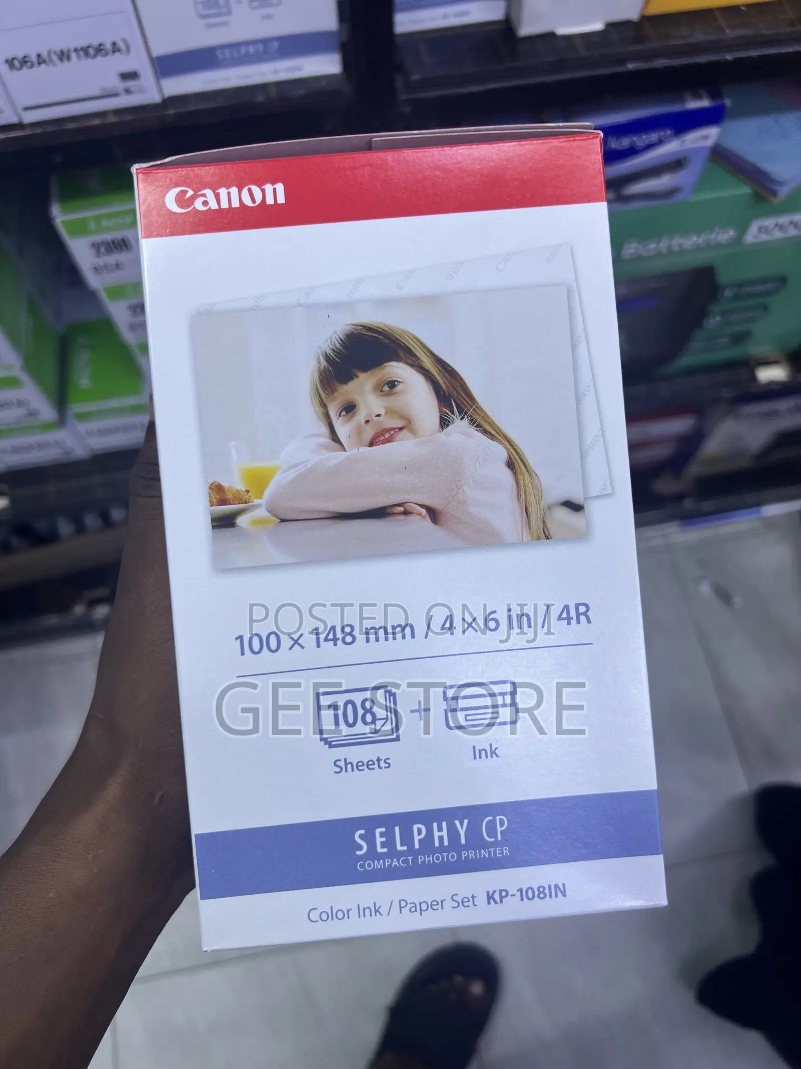 Canon KP-108IN Color Ink and Paper Set