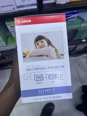 Canon KP-108IN Color Ink and Paper Set
