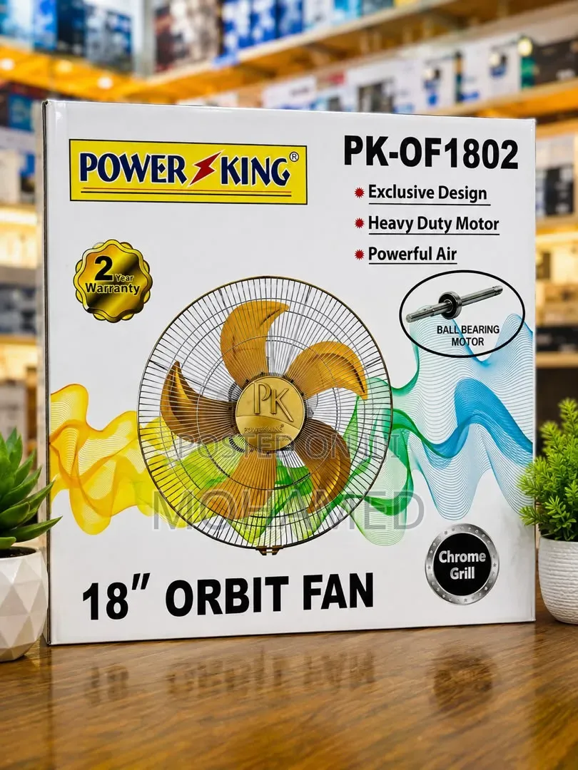 Power King Orbit Fan – Size 18" 