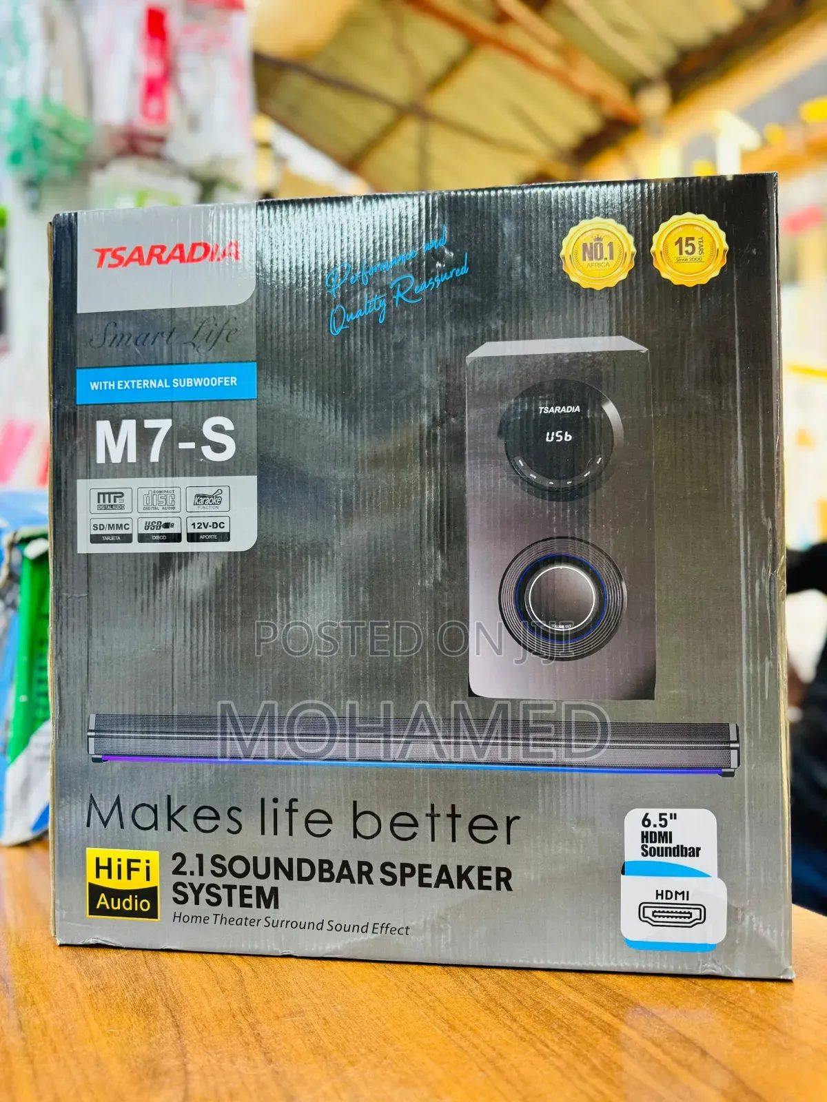  Tsaradia Subwoofer M7 – Sound Nzito! 