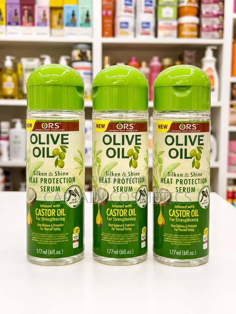  ORS OLIVE OIL — Nywele Laini, Shine Heat Protection!