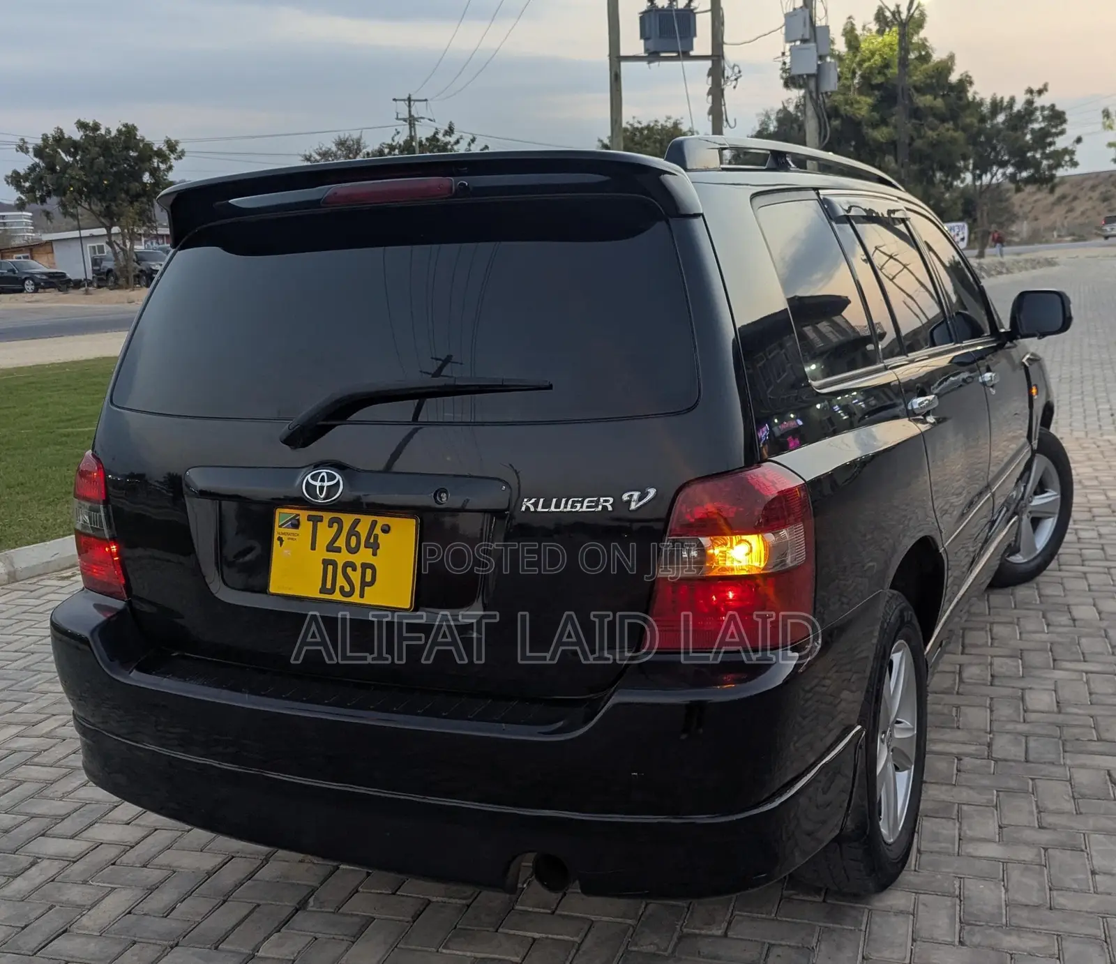 Toyota Kluger 2006 Black