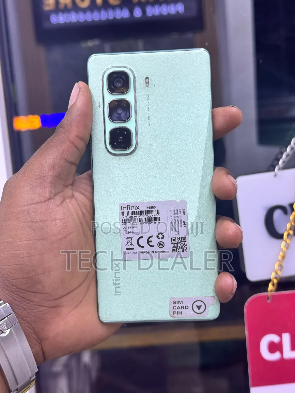 Infinix Hot 50 Pro+ 4G 128 GB Green