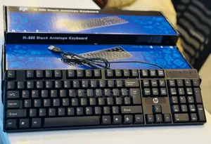 HP H-880 Black Antelope Wired Keyboard