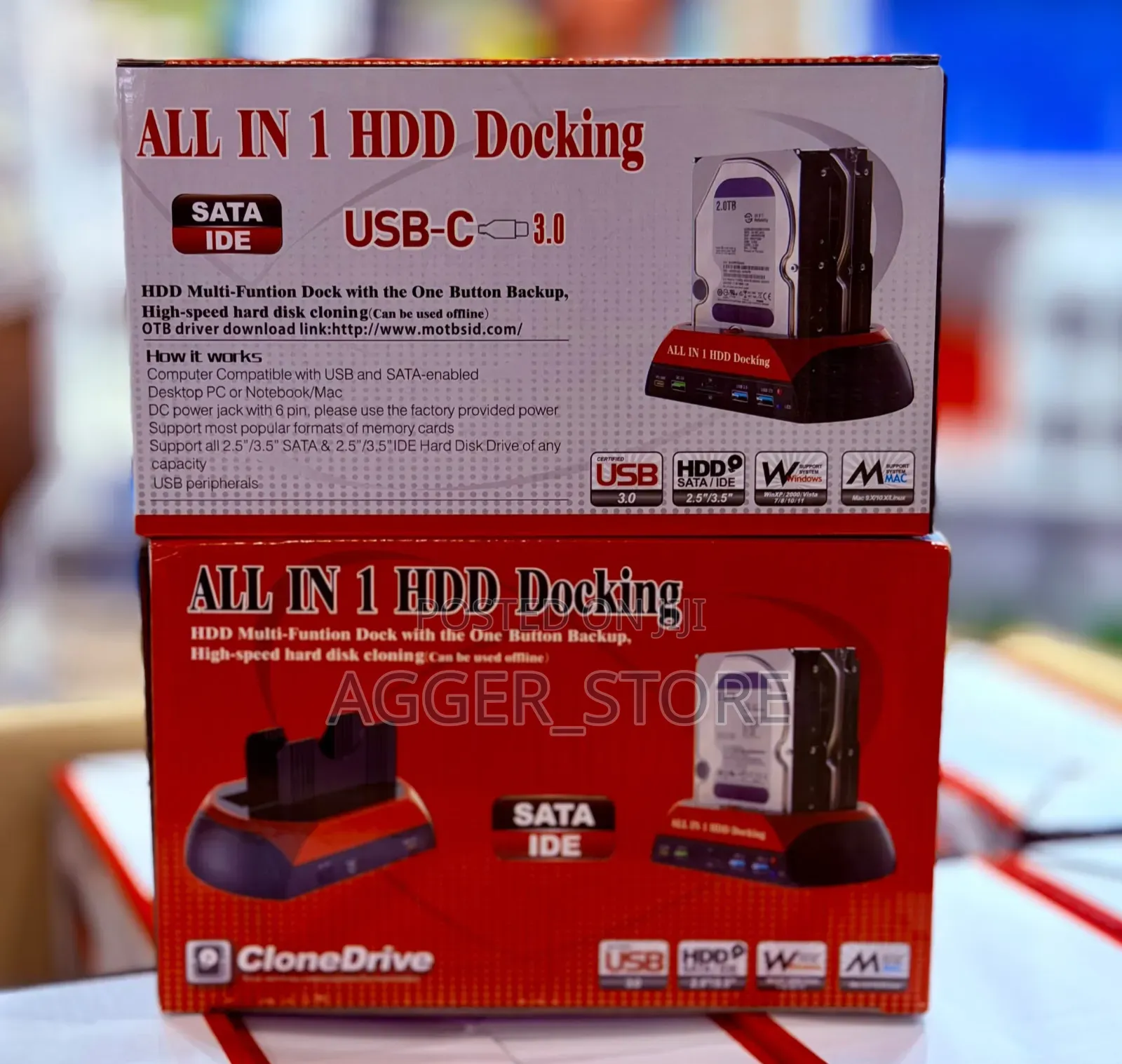 All in 1 HDD Docking 875 Multifunction Dock