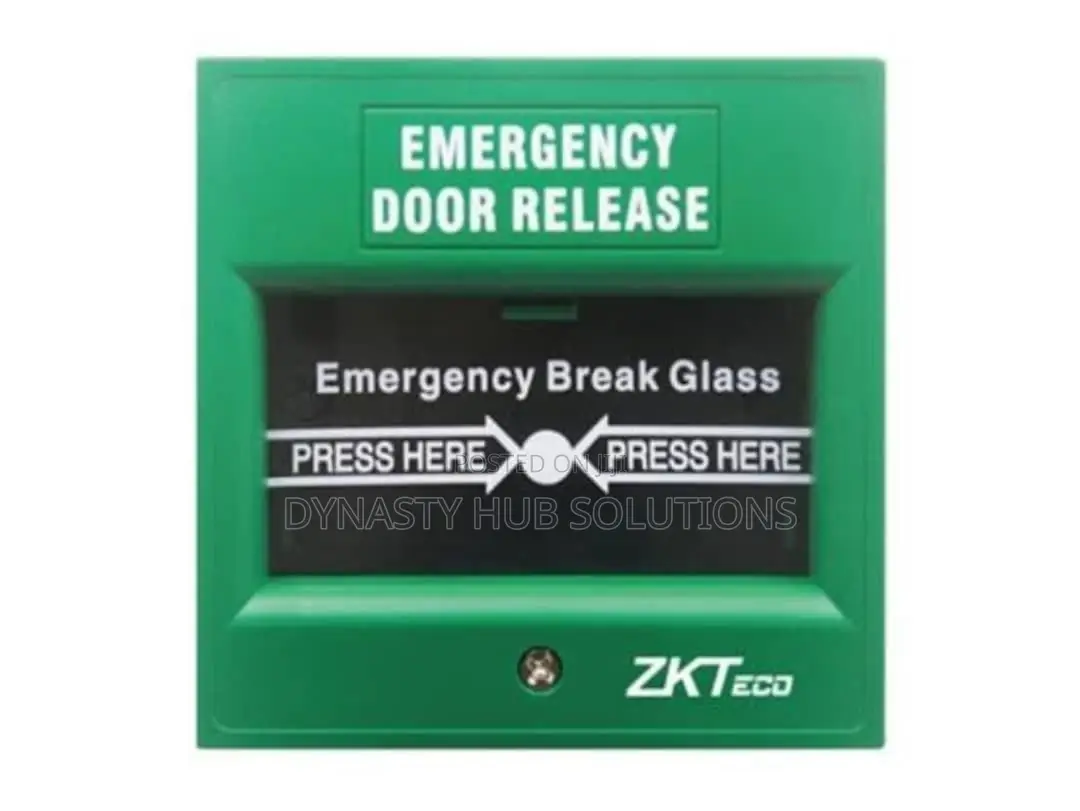 EX-900 Emergency Break Glass, Green Color
