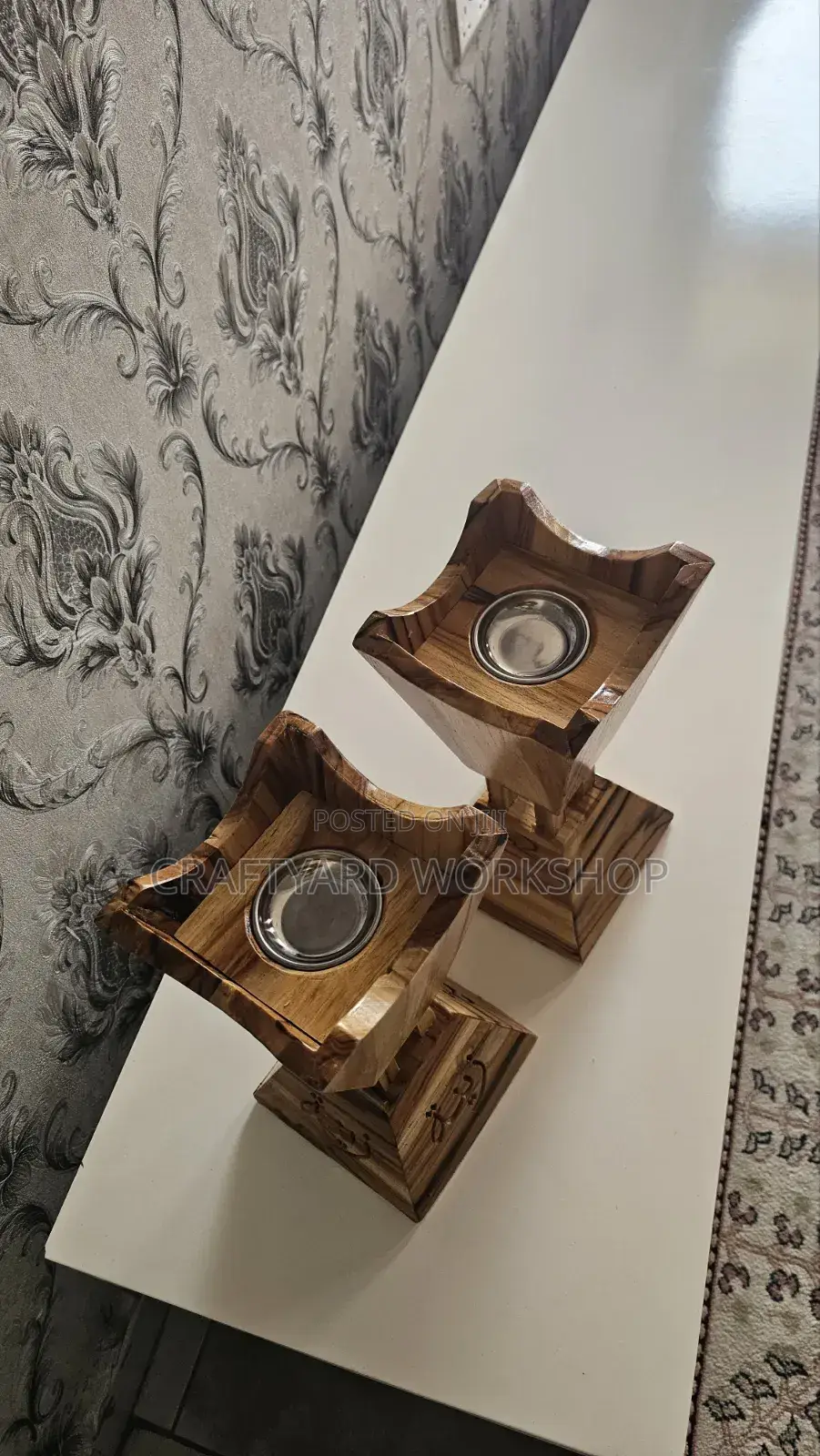 Handcrafted Teak Wood Chetezo / Incense Burner