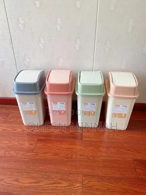 Swing-Top Trash Cans