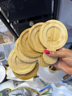 Bamboo Coasters 6 PCS