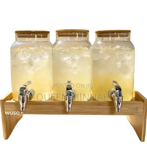 Triple Beverage Dispenser Set 4 L Each