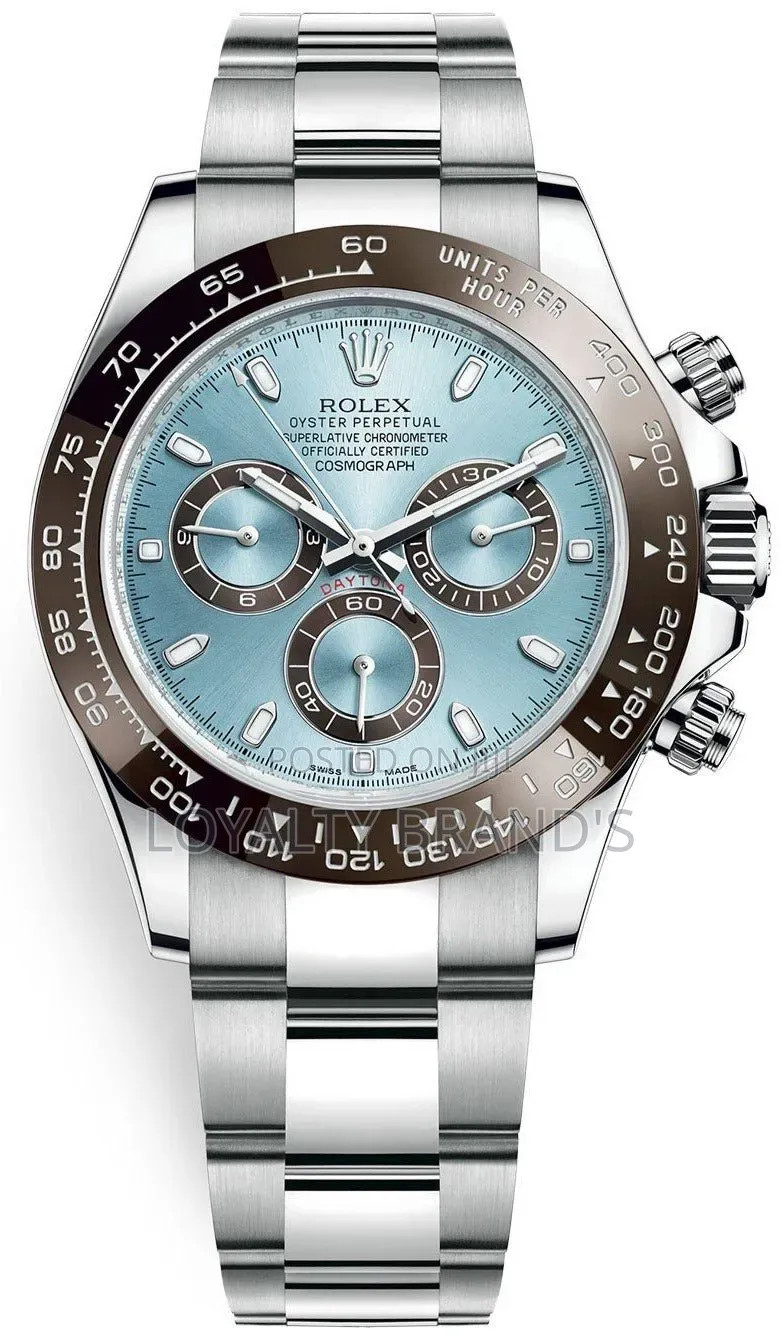 Rolex 
Day Tona
Silver