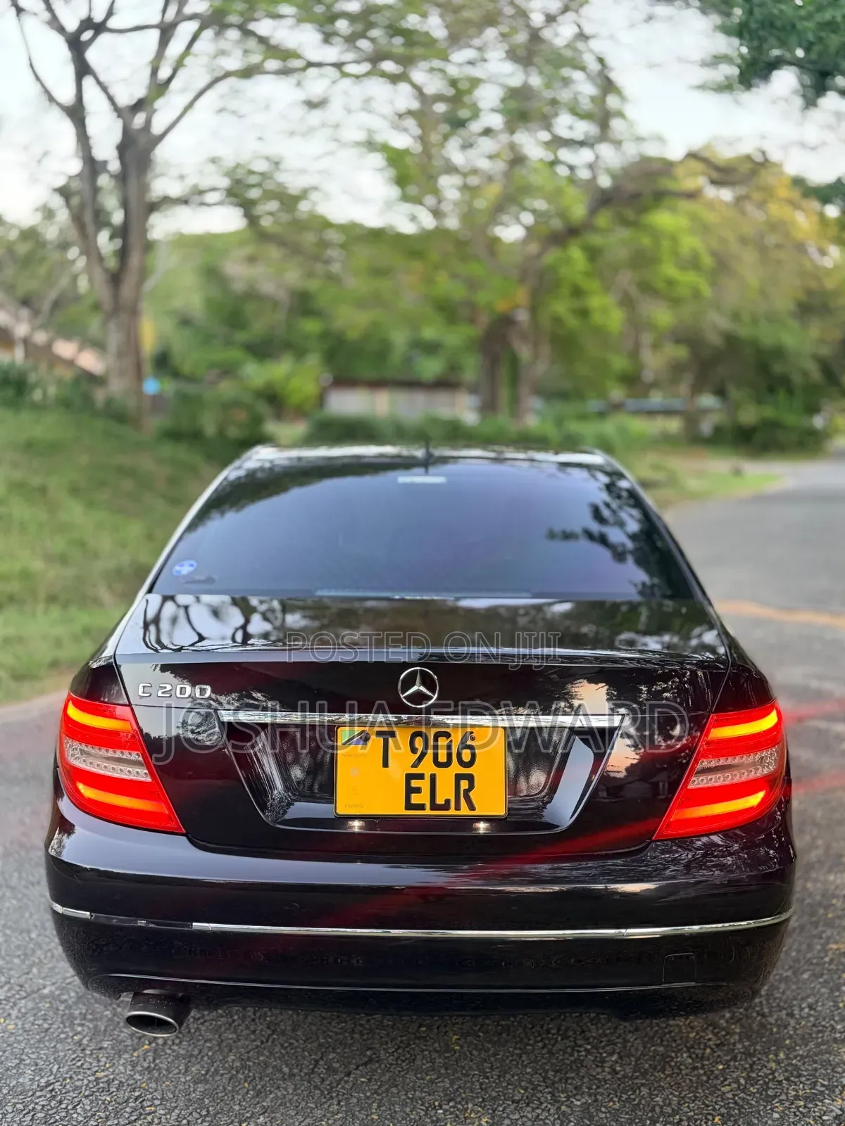 Mercedes-Benz C-Class 2012 Black