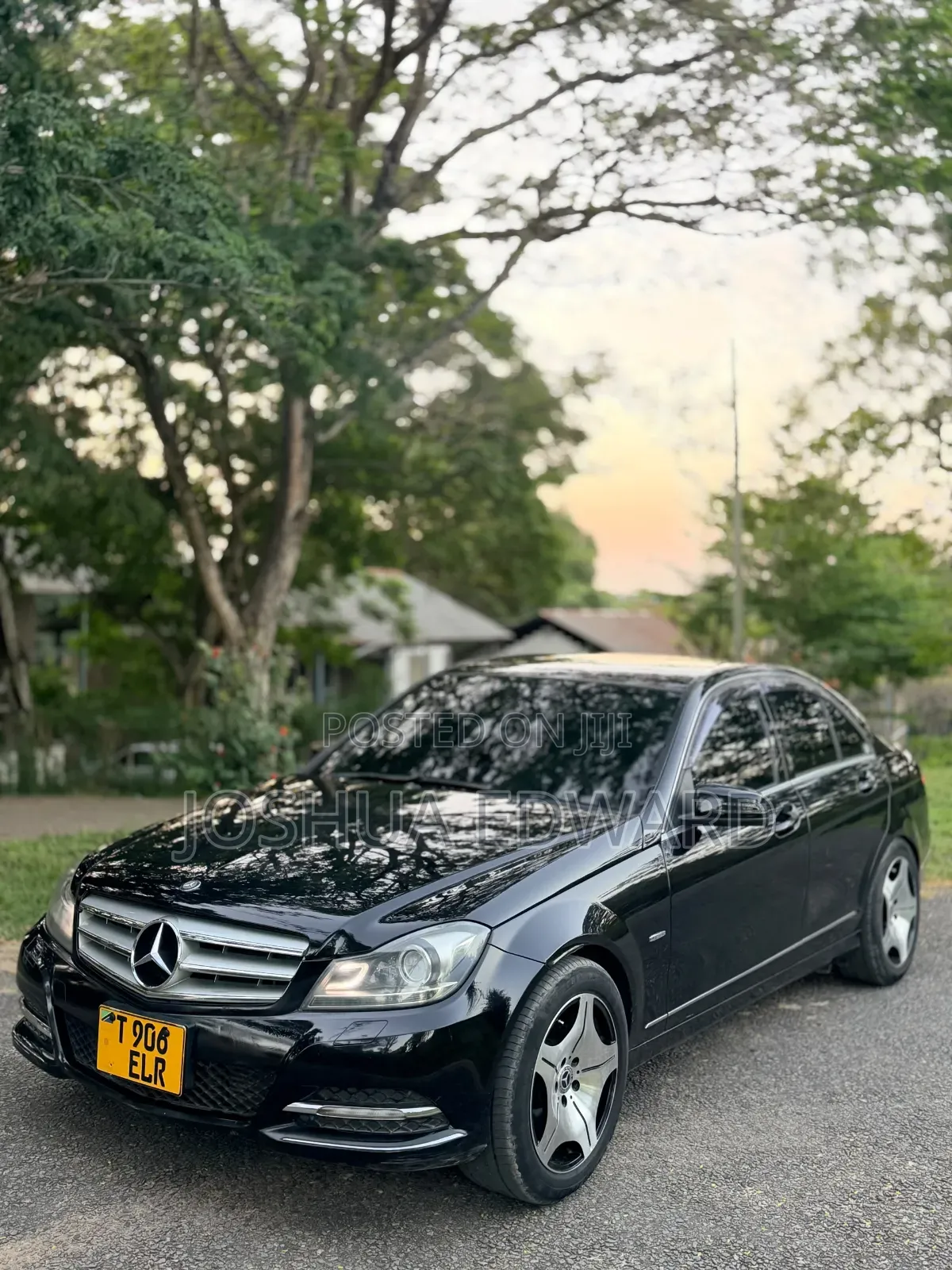 Mercedes-Benz C-Class 2012 Black