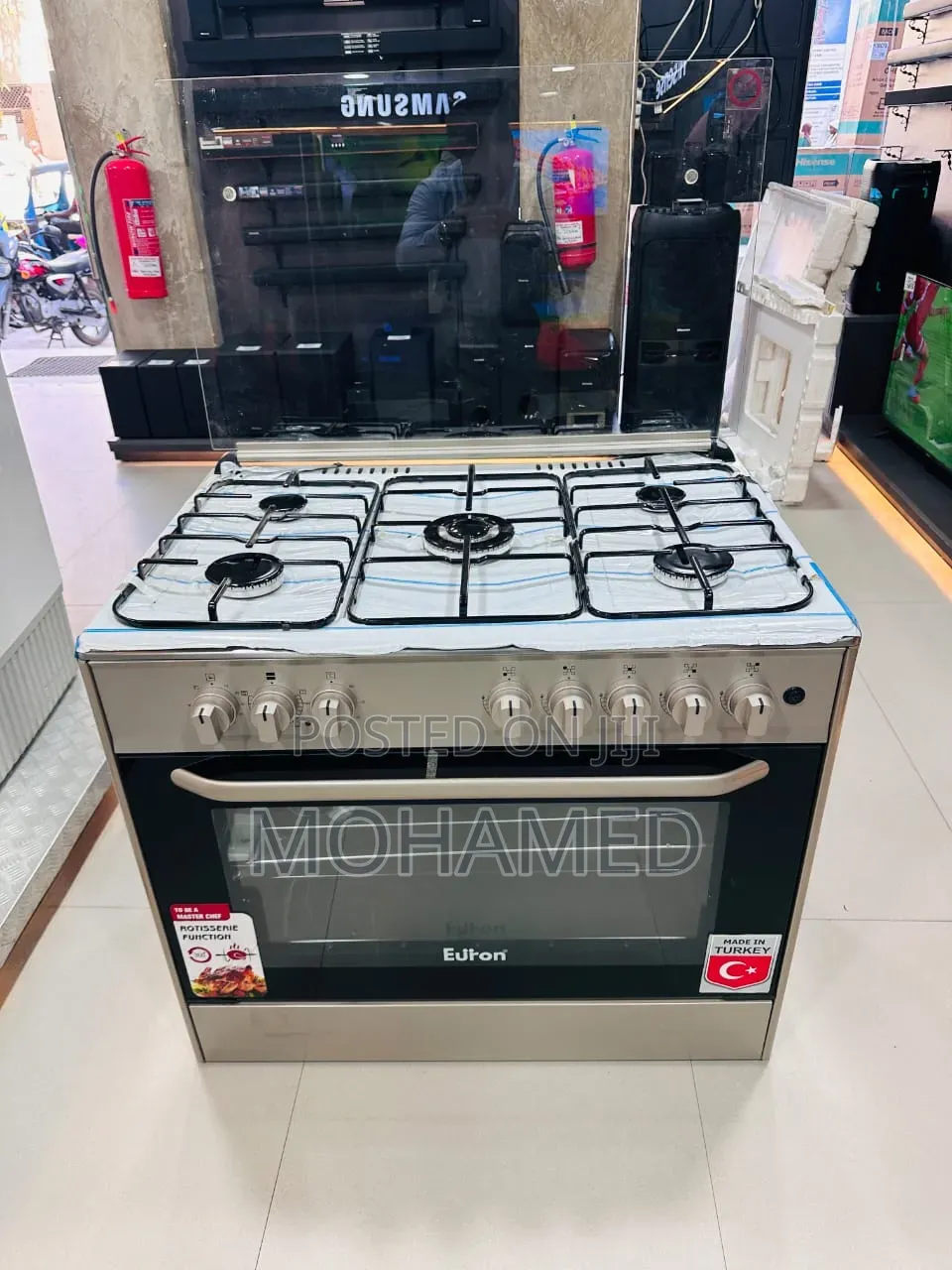 Euron Gas Cooker 60×90 – Full Gas | Made in Turkey