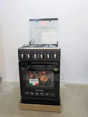  Globalstar Jiko 50×50 | 3 Gas + 1 Electric | Oven Ya Umeme
