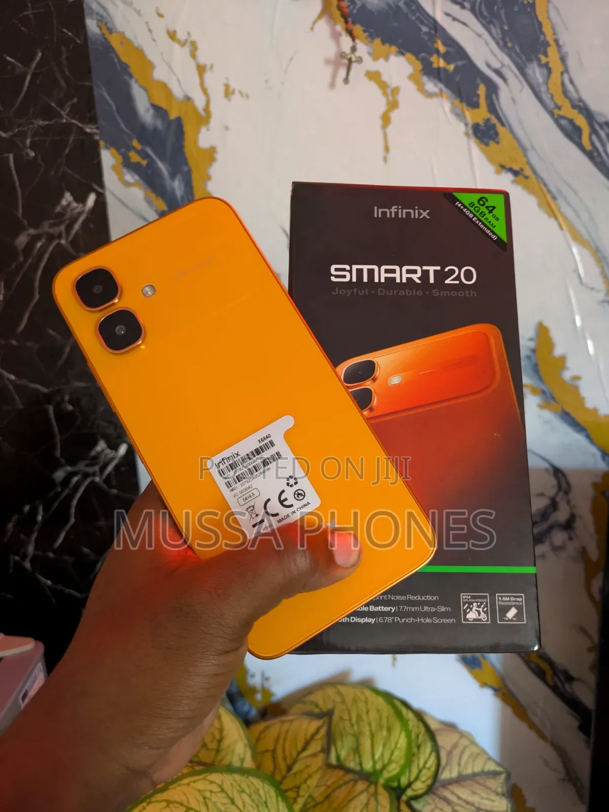 New Infinix Smart 20 128 GB Orange