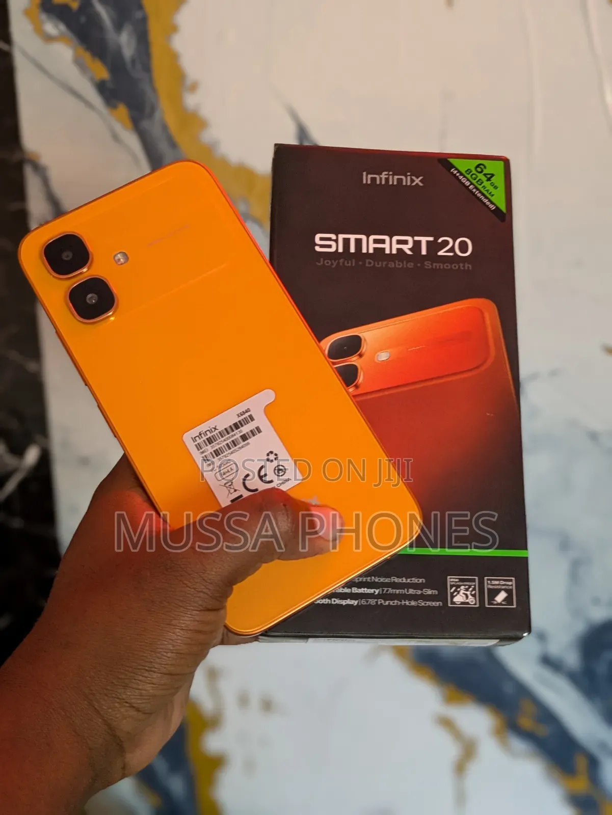 New Infinix Smart 20 128 GB Orange