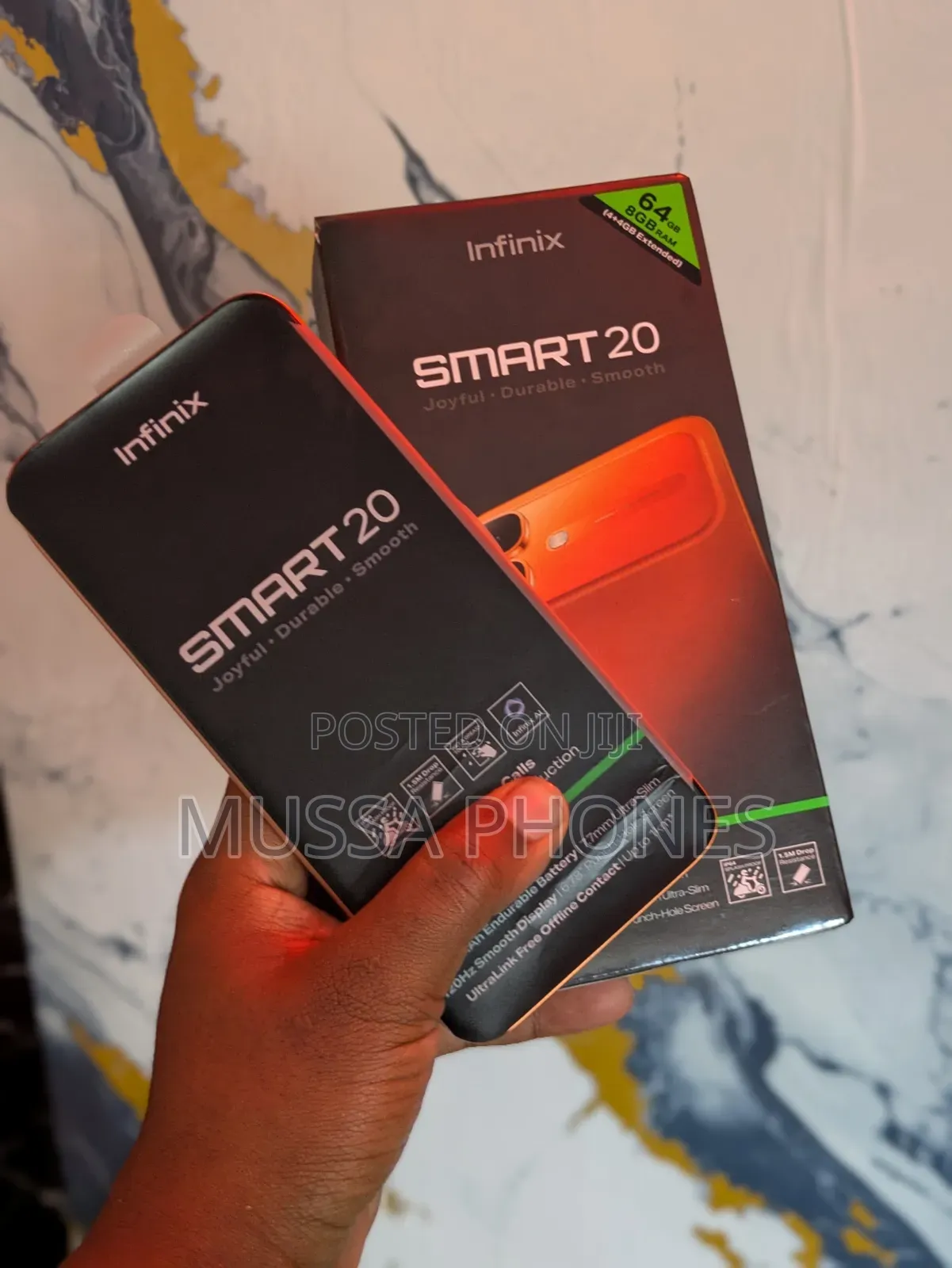 New Infinix Smart 20 128 GB Orange