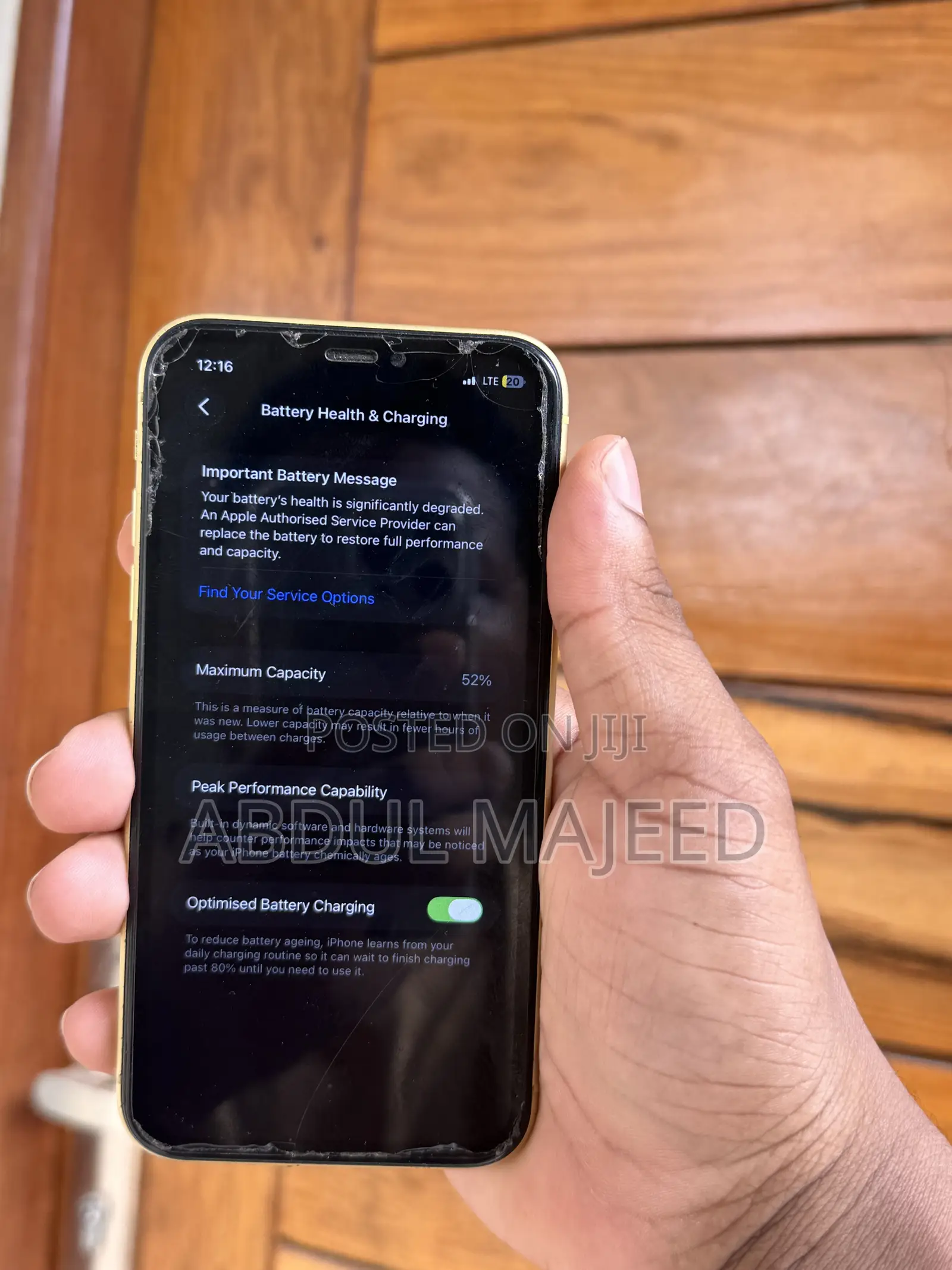 Apple iPhone 11 64 GB Yellow