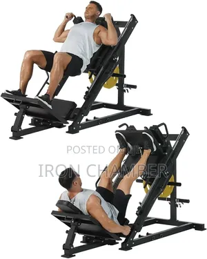 Leg Press/Hack Squat Combo Machine (Commercial)