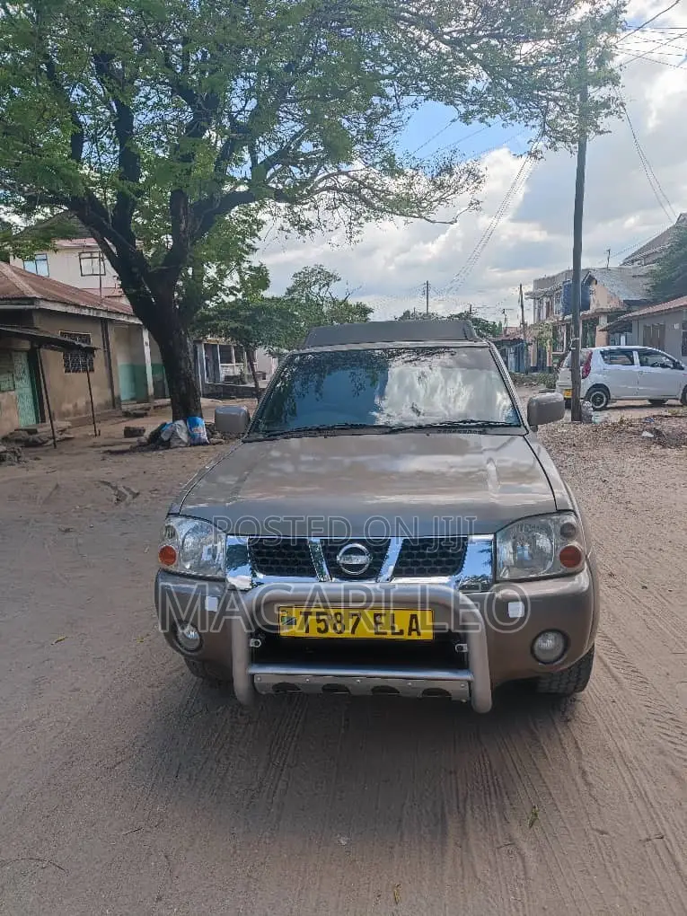 Nissan Hardbody 2400i Double Cab 4x4 2005 Gray