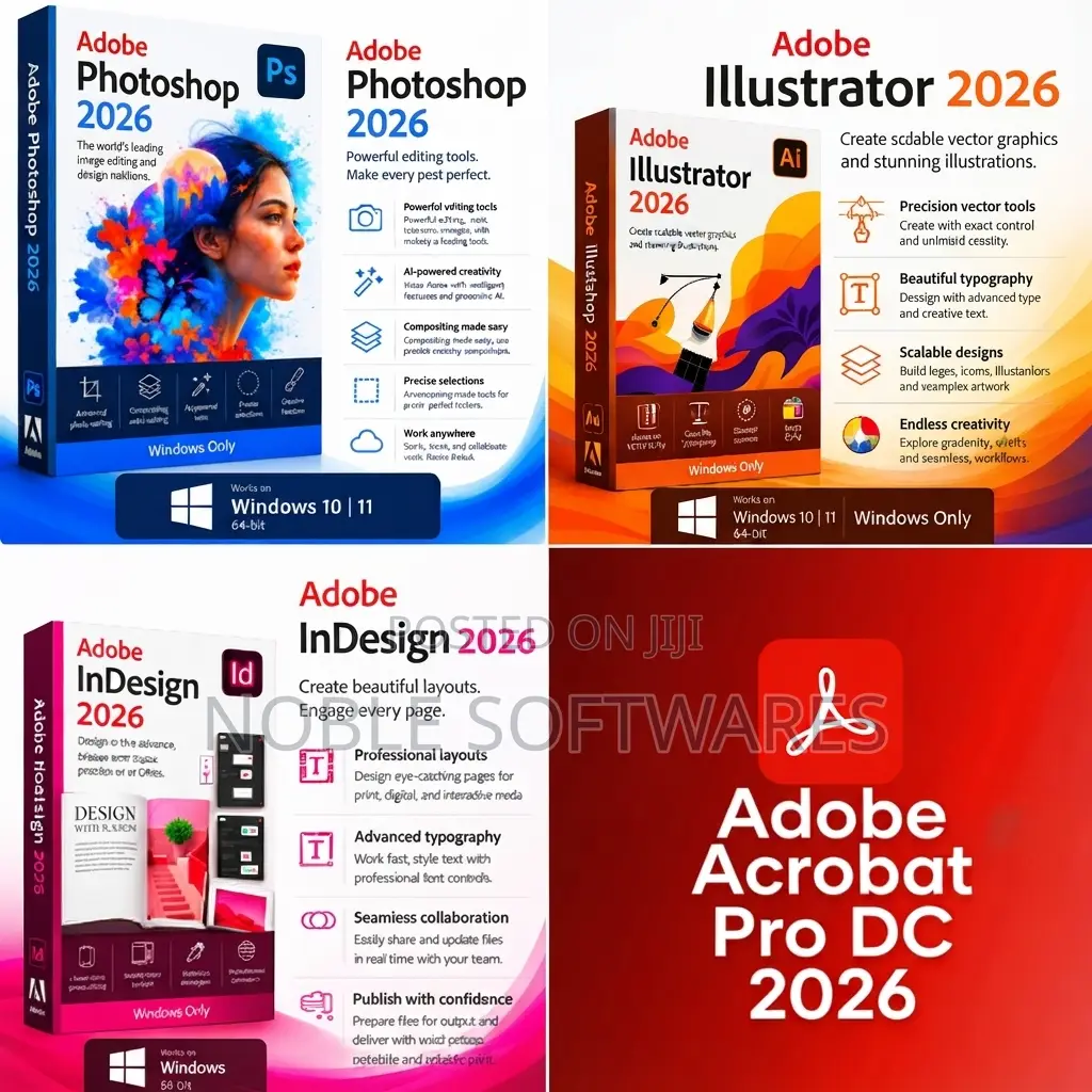 Adobe Design Package Softwares ( Installation )