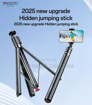 Yesido Selfie Stick With Bluetooth Remote, Adjustable Tripod