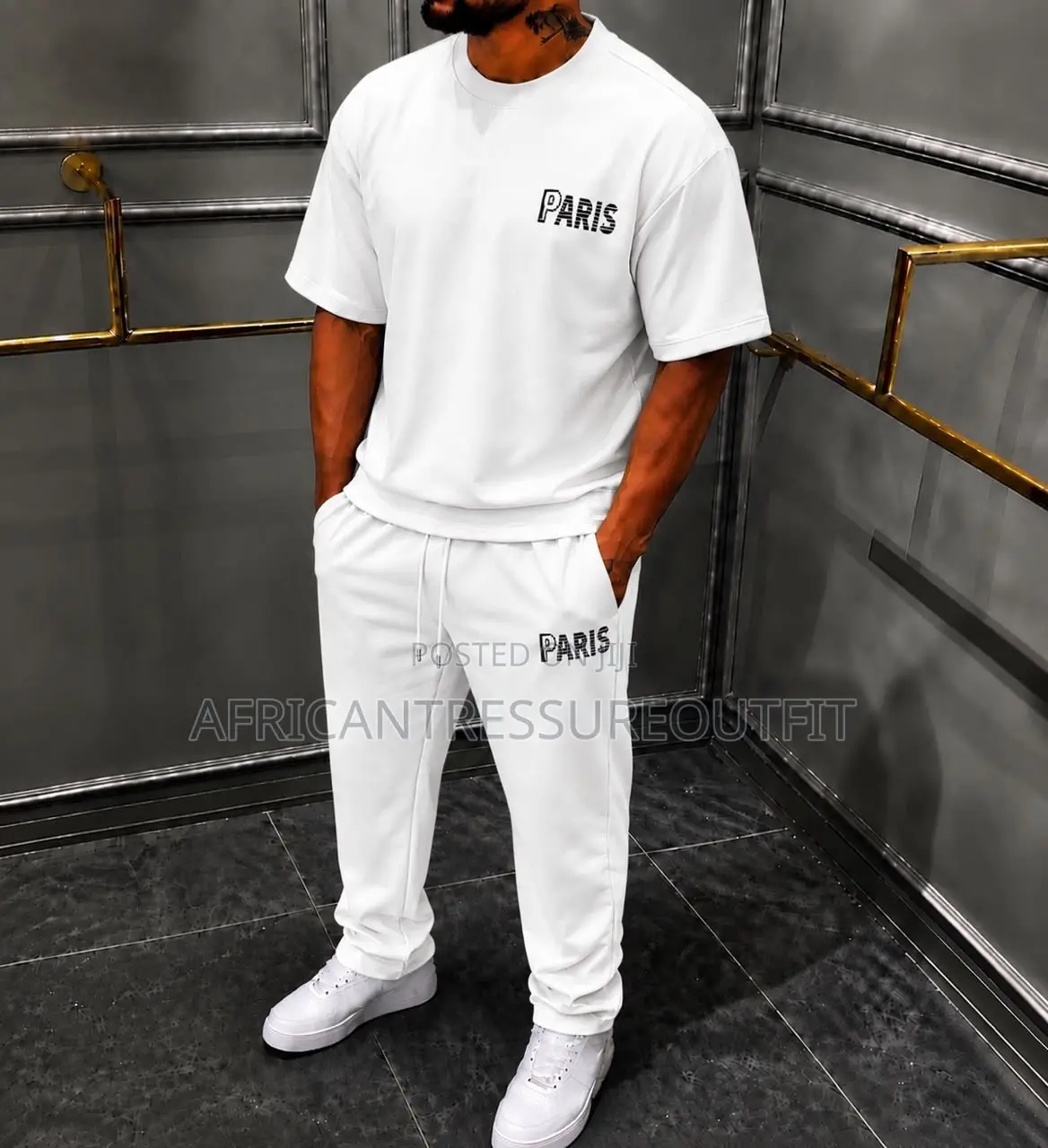 Wear London Tshirts and Matching Drawstring Sweatpants