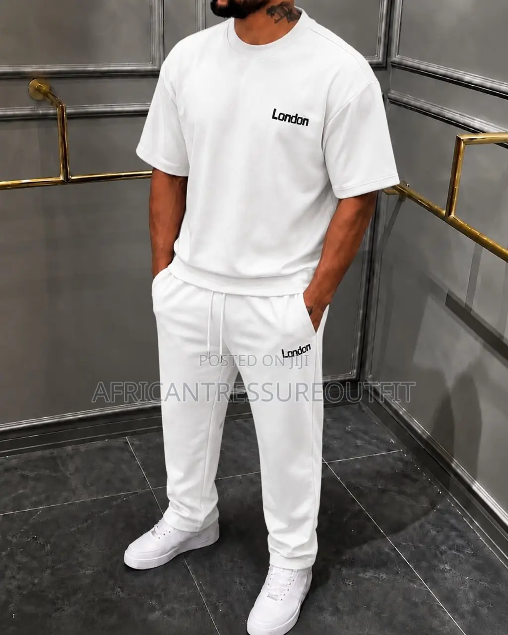 Wear London Tshirts and Matching Drawstring Sweatpants