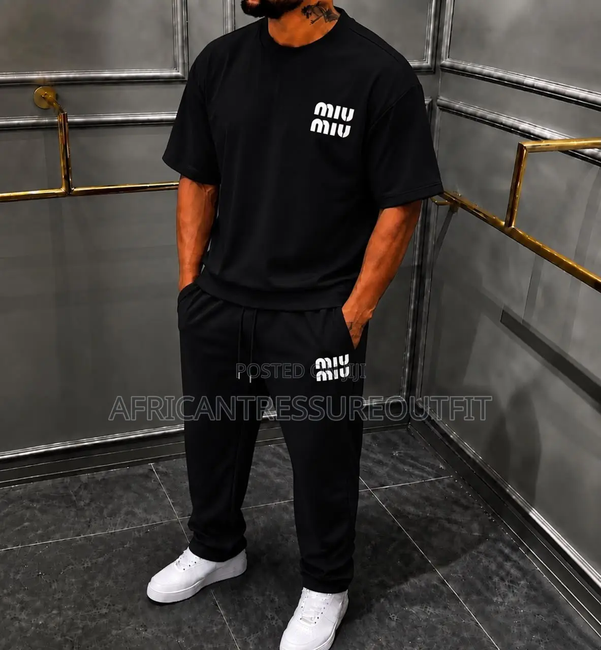 Wear London Tshirts and Matching Drawstring Sweatpants