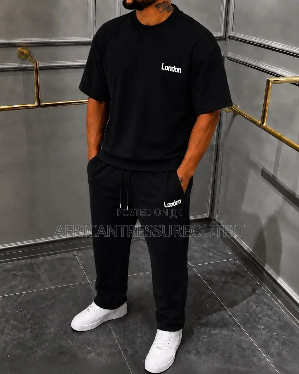 Wear London Tshirts and Matching Drawstring Sweatpants