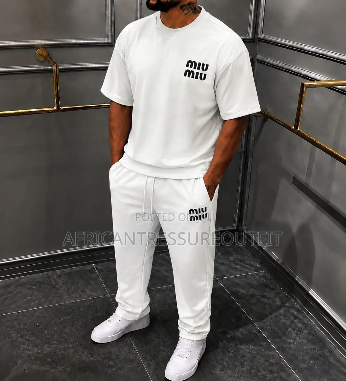 Wear London Tshirts and Matching Drawstring Sweatpants