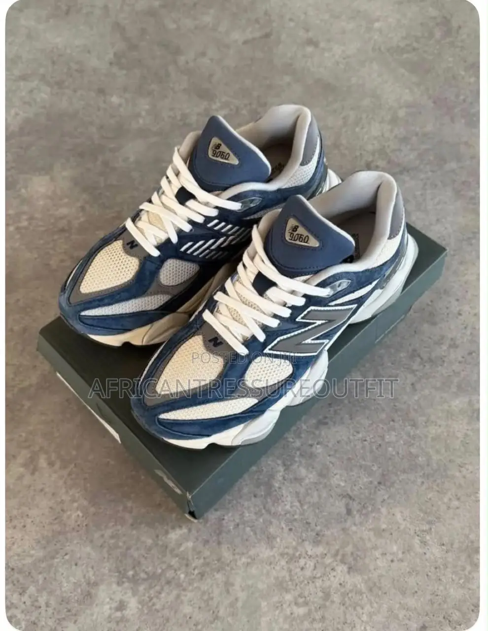 New Balance 9060 Suede Overlay and Chunky Signature Sculpture Midsole