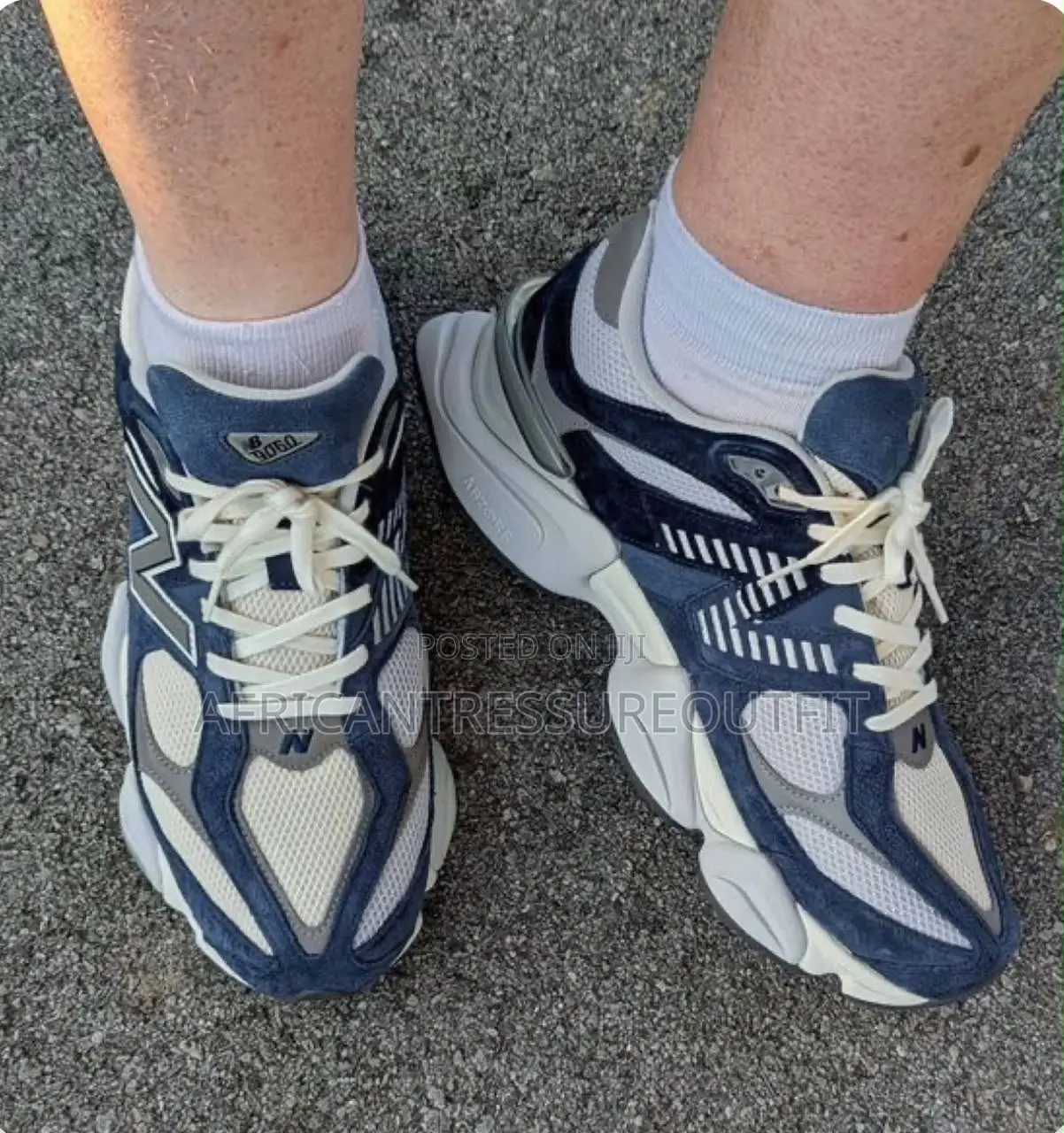 New Balance 9060 Suede Overlay and Chunky Signature Sculpture Midsole