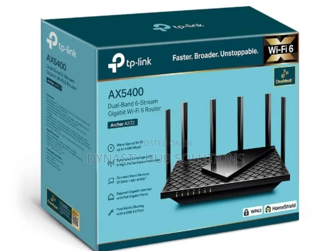 Archer AX72 AX5400 Wi-Fi 6 Router
