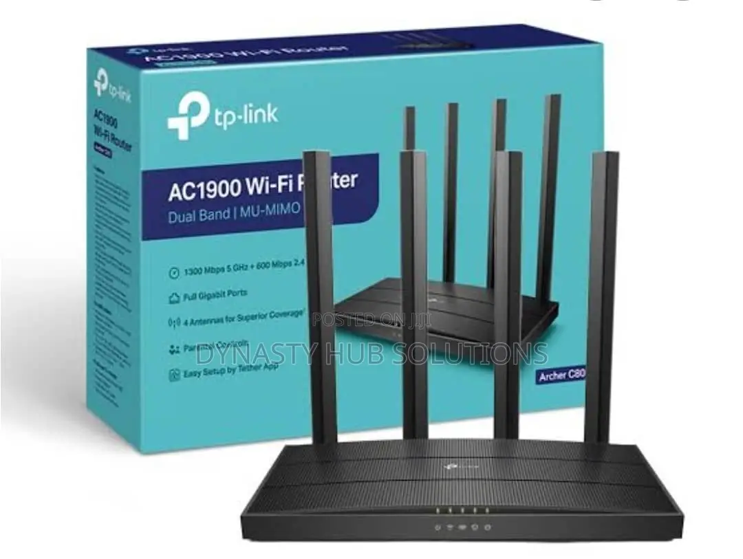 Archer C80 Tplink Ac1900 Mu-Mimo Wi-Fi Router