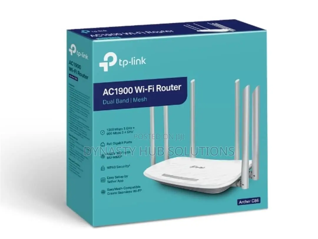 Archer C86 Tplink Ac1900 Mu-Mimo Wi-Fi Router