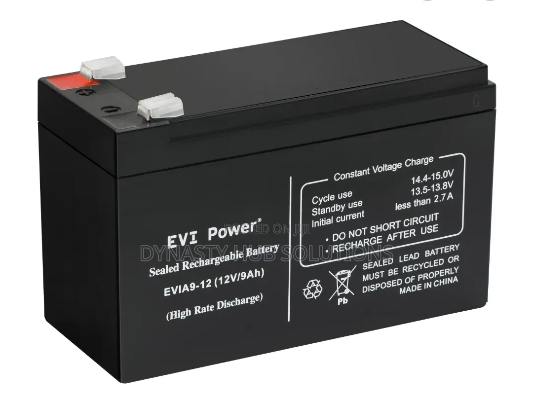 EVIA9-12 EVI Power 9AH 12 Volt Battery