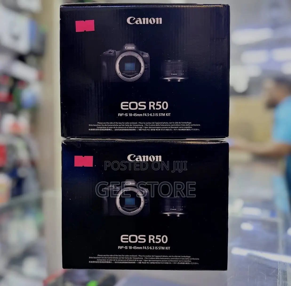 Canon Eos R50 Rf-S 18-45mm F4.5-6.3 Is STM Kit