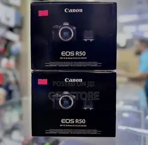 Canon Eos R50 Rf-S 18-45mm F4.5-6.3 Is STM Kit