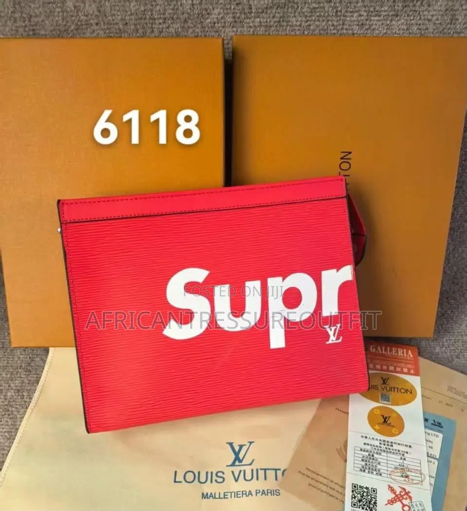 Fendi Leather Monster Eye Clutch Bags Collection Full Box Package