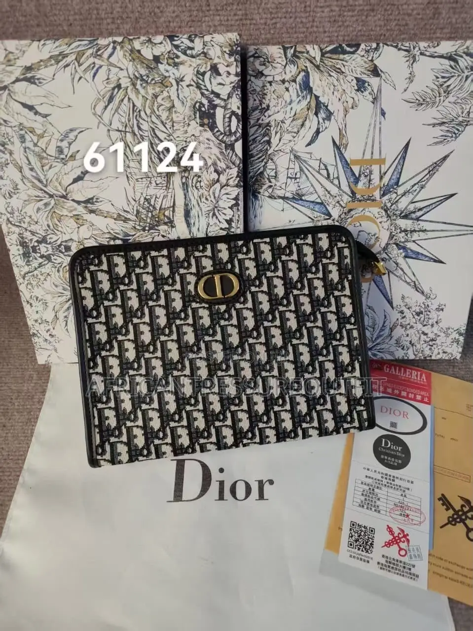 Fendi Leather Monster Eye Clutch Bags Collection Full Box Package