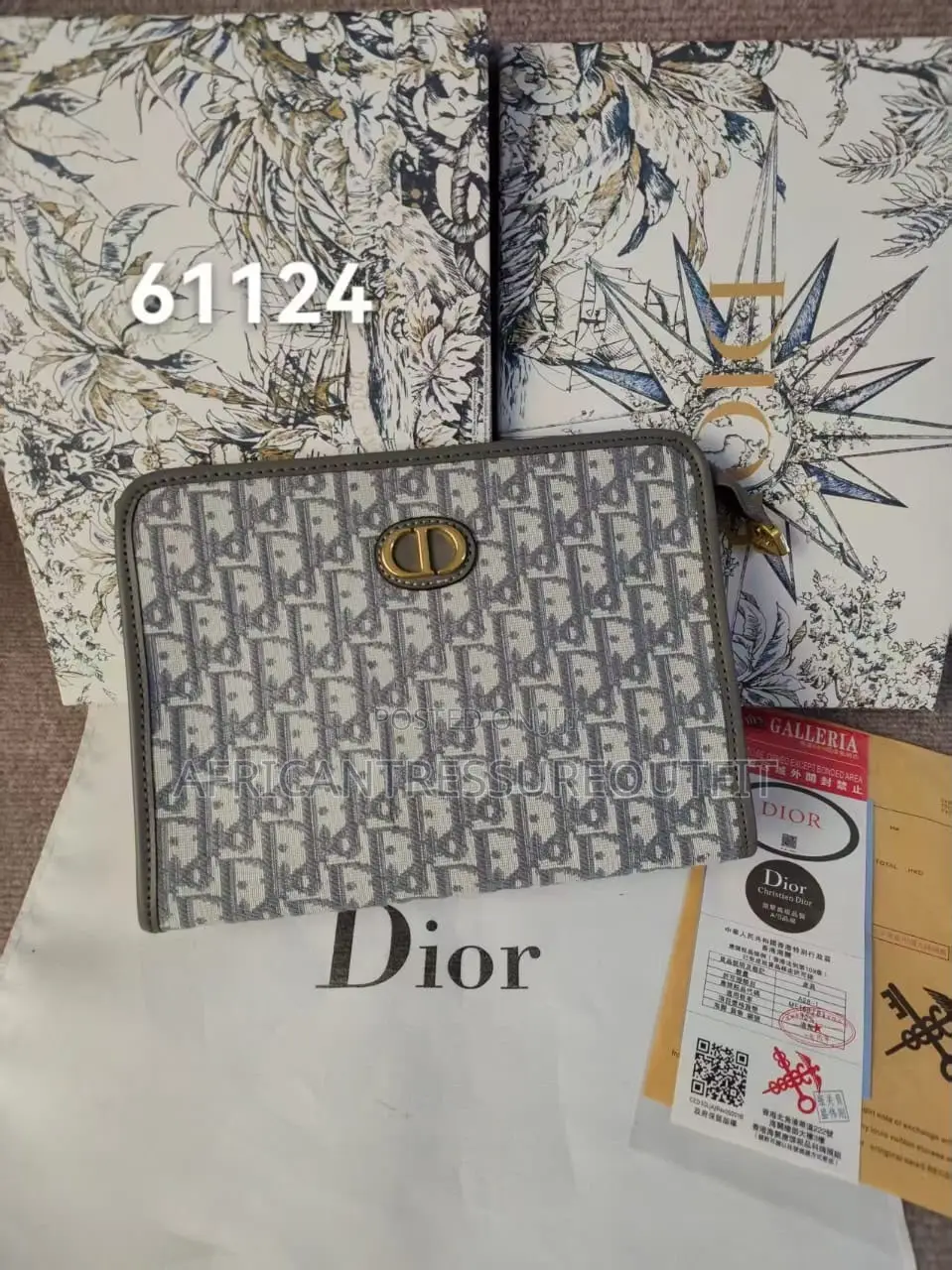 Fendi Leather Monster Eye Clutch Bags Collection Full Box Package